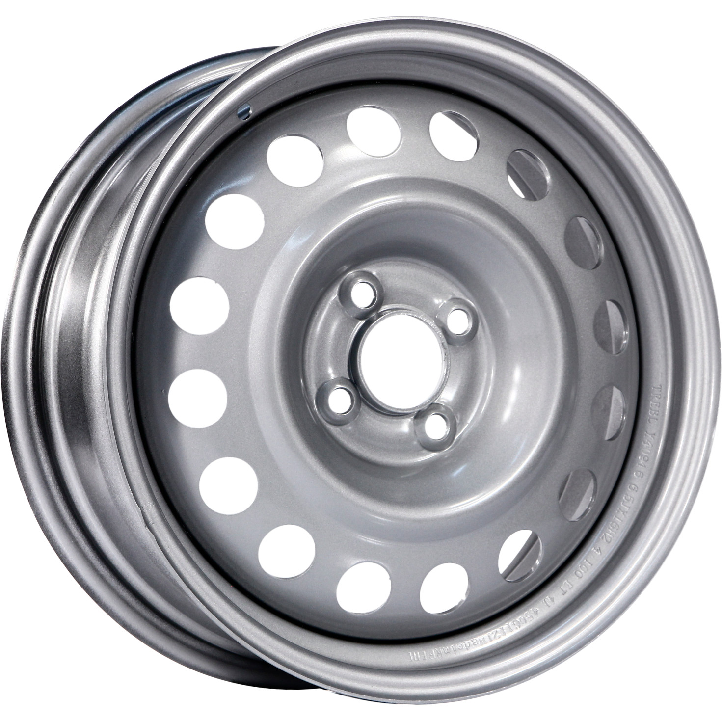 TREBL 53A35D 5.5x14/4x100 ET35 D57.1 Silver- фото