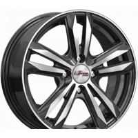 Литые диски iFree Маскот (КС870) 15x6" 4x100мм DIA 60.1мм ET 50мм Блэк Джек