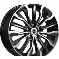 Литые диски K&K Атакама 17x6.5" 5x112мм DIA 66.6мм ET 43мм Алмаз черный