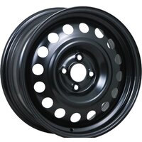 Штампованные диски TREBL 1676 16x6.5" 4x100мм DIA 60.1мм ET 37мм Black