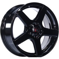 Литые диски Alcasta M62 15x6" 4x100мм DIA 60.1мм ET 40мм Black