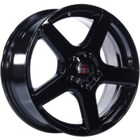 Литые диски Alcasta M62 16x6" 4x98мм DIA 58.6мм ET 35мм Black