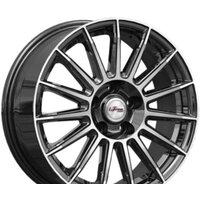 Литые диски iFree Азур (КС1052) 16x6.5" 5x114.3мм DIA 60.1мм ET 40мм Блэк Джек