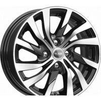 Литые диски K&K КС882 15x6" 4x100мм DIA 60.1мм ET 40мм Алмаз черный