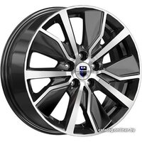 Литые диски K&K Гамбит (КС961) 16x6.5" 5x114.3мм DIA 66.1мм ET 45мм Алмаз черный