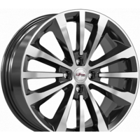 Литые диски iFree Андерсен (КС912) 17x7" 4x100мм DIA 60.1мм ET 43мм Блэк Джек