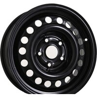 Штампованные диски TREBL X40934 16x6" 5x100мм DIA 57.1мм ET 45мм Black