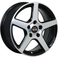 Литые диски Alcasta M62 15x6" 4x100мм DIA 60.1мм ET 40мм BKF