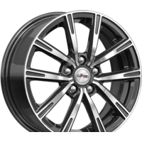 Литые диски iFree Драйвер (КС996) 15x6" 5x100мм DIA 57.1мм ET 38мм Блэк Джек