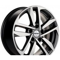 Литые диски Carwel Шунет 1612 16x6.5" 5x114.3мм DIA 67.1мм ET 50мм AGR