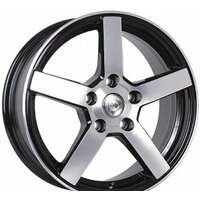 Литые диски NZ R-02 16x6.5" 5x112мм DIA 57.1мм ET 50мм BKF