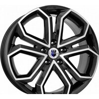 Литые диски K&K Пандора 19x8.5" 5x120мм DIA 64.1мм ET 45мм алмаз черный