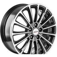 Литые диски X'trike X-136 17x7" 5x105мм DIA 56.6мм ET 38мм BK/FP
