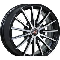 Литые диски Alcasta M60 16x6.5" 5x114.3мм DIA 66.1мм ET 45мм BKF