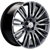 Литые диски Khomen KHW2004 20x8.5" 5x114.3мм DIA 67.1мм ET 48мм Dark Chrome