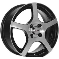 Литые диски X'trike X-118 15x6" 4x108мм DIA 65.1мм ET 25мм BK/FP