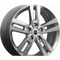 Литые диски K&K Rassvet 16x6.5" 5x100мм DIA 67.1мм ET 38мм Дарк платинум