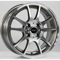 Литые диски Megami MGM-5 15x6" 5x114.3мм DIA 67.1мм ET 38мм GMF