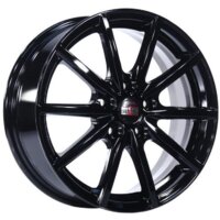 Литые диски Alcasta M61 16x6.5 5x105мм DIA 56.6мм ET 38мм Black