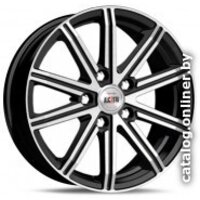 Литые диски Alcasta M64 16x6.5" 5x112мм DIA 57.1мм ET 42мм BKF