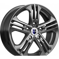 Литые диски K&K Trinity 15x6" 5x112мм DIA 57.1мм ET 47мм Дарк платинум