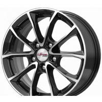 Литые диски iFree Джет (КС914) 16x6.5" 5x112мм DIA 57.1мм ET 50мм Блэк Джек