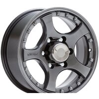 Литые диски SKAD Титан 16x7" 5x139.7мм DIA 109.7мм ET 20мм Графит