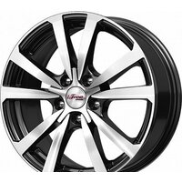 Литые диски iFree Бэнкс (КС645) 17x7" 5x114.3мм DIA 60.1мм ET 45мм Блэк Джек