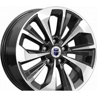 Литые диски K&K Авиор 17x7" 5x110мм DIA 65.1мм ET 40мм Алмаз черный