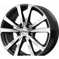 Литые диски iFree Бэнкс (КС645) 17x7" 5x112мм DIA 66.6мм ET 35мм Блэк Джек