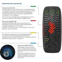 Зимние шины Cordiant Snow Cross 2 SUV 215/65R16 102T (шипы)- фото4