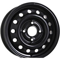 Штампованные диски Eurodisk 64A40C 15x6" 4x100мм DIA 60.1мм ET 40мм Black