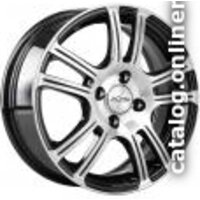 Литые диски X'trike X-105 15x6" 4x108мм DIA 65.1мм ET 25мм BK/FP