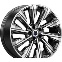 Литые диски K&K Галего (КС1039) 19x7.5" 5x108мм DIA 65.1мм ET 46мм Алмаз черный