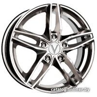 Литые диски K7 K-131 16x6.5" 5x112мм DIA 57.1мм ET 33мм Серебро S