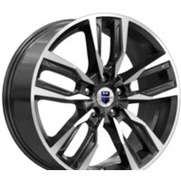 Литые диски K&K Борэй 18x8" 5x120мм DIA 72.6мм ET 42мм Алмаз черный