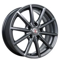 Литые диски Alcasta M61 17x7" 5x108мм DIA 65.1мм ET 43мм Graphite