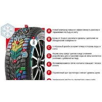 Зимние шины Kumho WinterCraft ice Wi32 255/50R20 109T (шипы)- фото3
