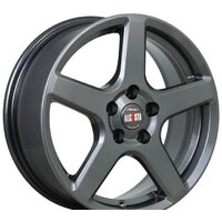 Литые диски Alcasta M62 15x6" 4x100мм DIA 60.1мм ET 46мм Graphite