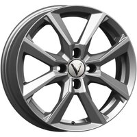 Литые диски Vector B271 16x6" 4x100мм DIA 60.1мм ET 50мм Сильвер S