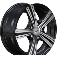 Литые диски X'trike X-112 16x6.5" 5x100мм DIA 57.1мм ET 38мм BK/FP