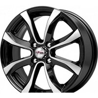 Литые диски iFree Дайс (КС696) 15x6" 4x108мм DIA 65.1мм ET 30мм Блэк Джек