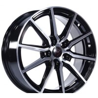 Литые диски NZ R-03 16x6.5" 5x114.3мм DIA 66.1мм ET 40мм BKF