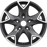 Литые диски Carwel Конго 1615 16x6.5" 5x130мм DIA 89.1мм ET 55мм ABT