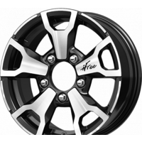 Литые диски iFree Тайган (КС872) 16x6" 5x139.7мм DIA 98.1мм ET 40мм Блэк Джек