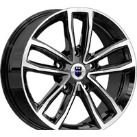Литые диски K&K Каланг КС1086 17x6.5" 5x108мм DIA 60.1мм ET 33мм алмаз черный