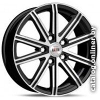 Литые диски Alcasta M64 16x6.5" 5x108мм DIA 63.35мм ET 45мм BKF