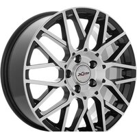 Литые диски X'trike X-131 17x7" 5x114.3мм DIA 66.1мм ET 40мм BK/FP