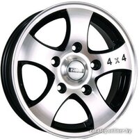 Литые диски TechLine 541 15x6.5" 5x139.7мм DIA 98мм ET 40мм BD