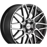 Литые диски X'trike X-133 18x7.5" 5x112мм DIA 66.6мм ET 43мм BK/FP